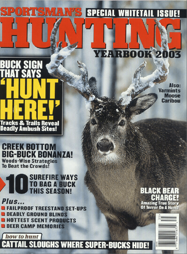 screenshot of Sportsman's Hunting magazine with Canadian Subarctic Hunting feature.